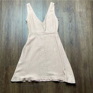 SANDRO LINEN MINI DRESS 2-4